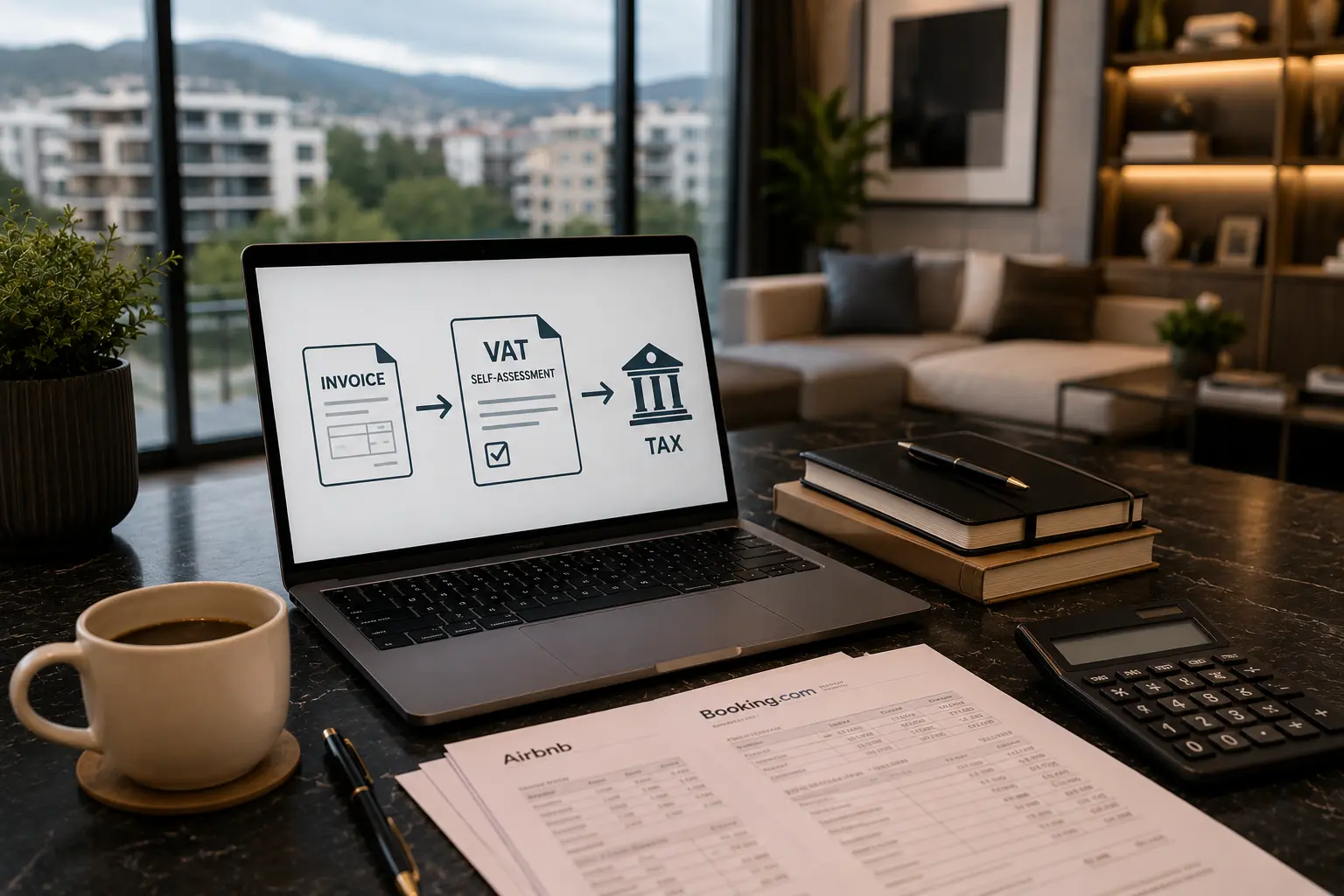 Самоначисляване на ДДС върху комисионна от Airbnb и Booking